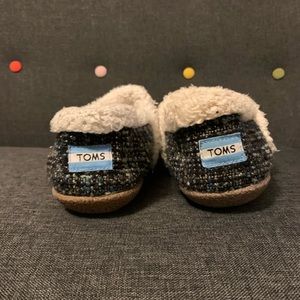 Tweed Toms Slippers